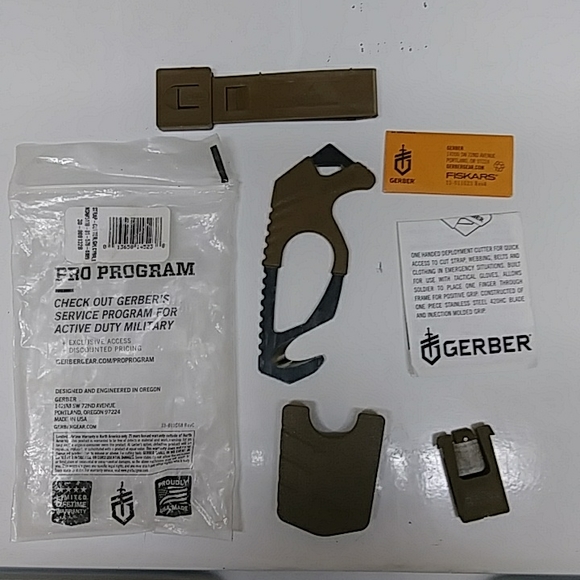Gerber Other Gerber Strap Cutter With Glass Breaker Rescue Hook